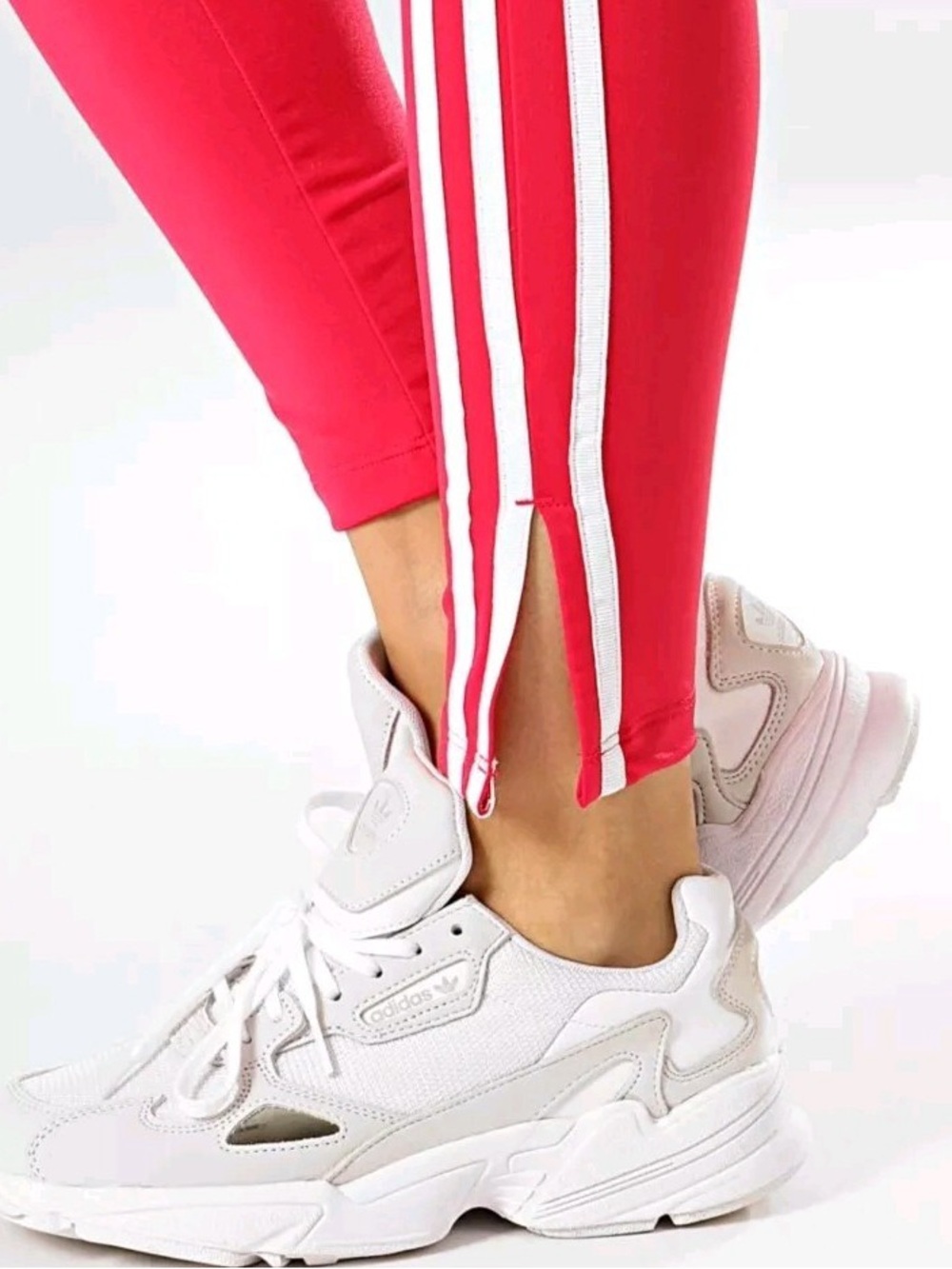 adidas Originals Bellista Tricot Leggings Magenta - Picture 11 of 11